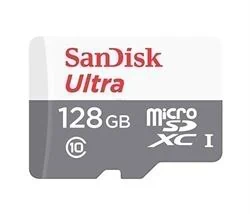 רטיס זכרון SanDisk Ultra Micro SDXC UHS-I SDSQUNR-128G - בנפח 128GB