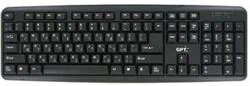 מקלדת USB חוטית Gplus KB-4 עברית / אנגלית / רוסית