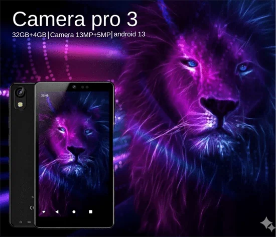 נגן כשר המנגן +מצלמה PRO CAMERA