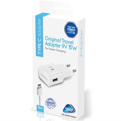 מטען סמסונג מקורי סאני TYPCE + כבל 15W